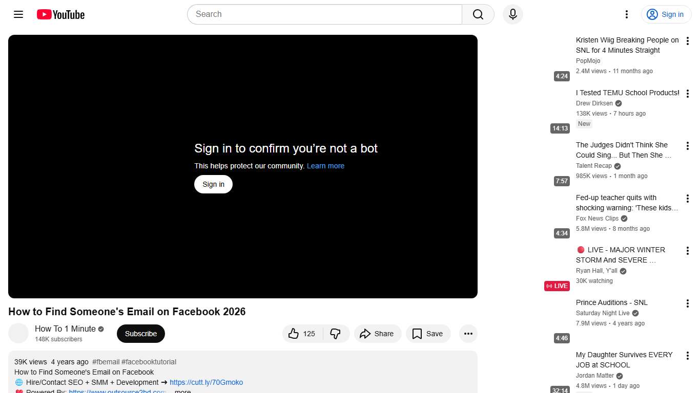 How to Find Someone's Email on Facebook 2026 - YouTube